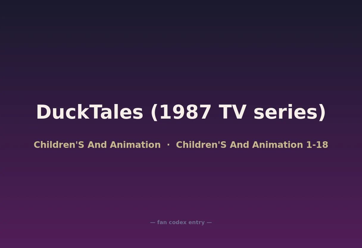 DuckTales (1987 TV series)